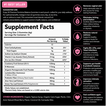 Feminine Balance Gummies